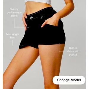 Argyle Match Point Tennis Skirt